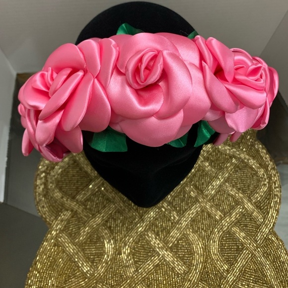 Brand New Flower Band Pink Color - Picture 4 of 5